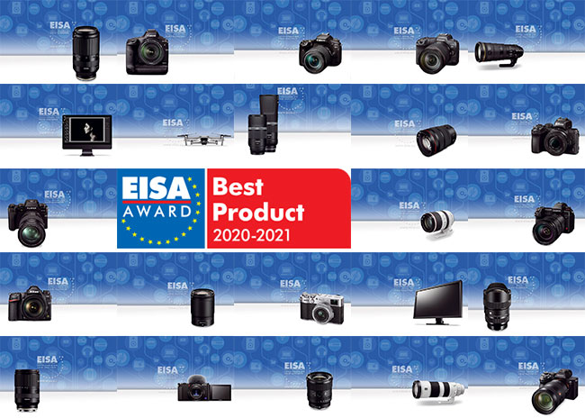 Nagrody dla najlepszych produktów fotograficznych EISA 2020-2021